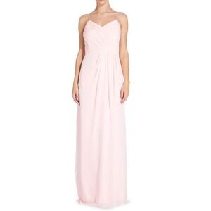 Weddington Way women dress gown Camille TP109 Champagne pink peach 00 $169